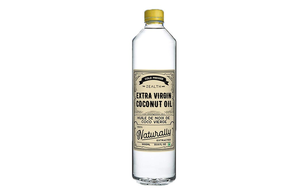 Zealth Extra Virgin Coconut Oil    Bottle  1000 millilitre